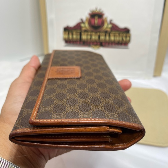 Celine Triomphe Long Wallet, Vintage. - Picture 7 of 15